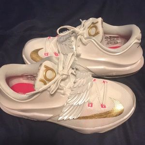 Nike KD white sneakers